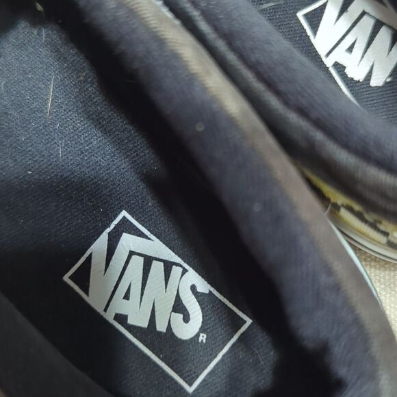 Vans Asher Sunflower Checkerboard Sneaker Shoes 4 Sunflowers - Picture 7 of 7